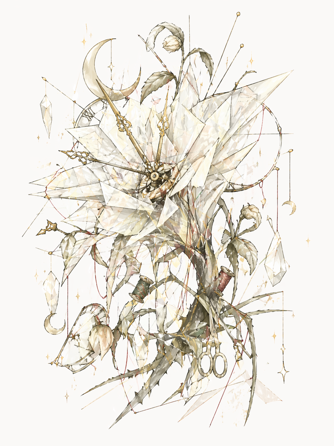 上海香香树阶段插画
